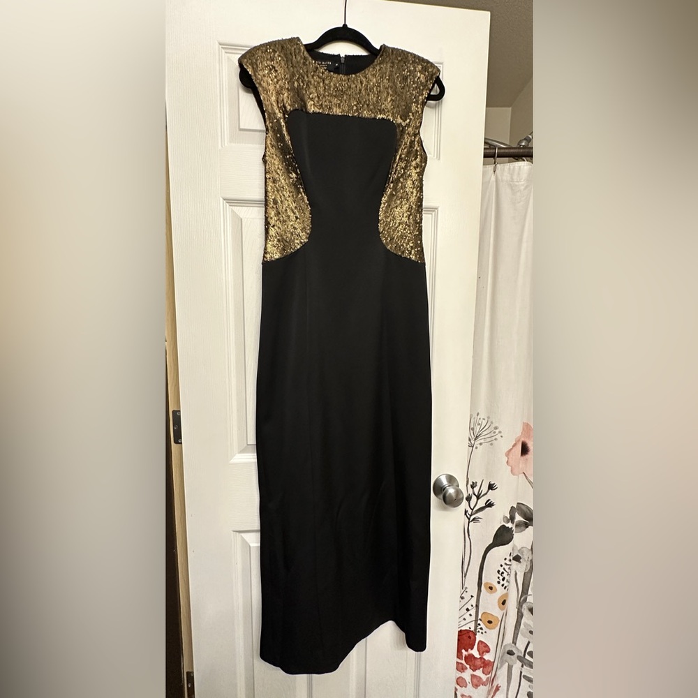 Ted Baker London Aroha Gold Sequin Maxi Dress – US Size 6 (Ted Baker size 2)